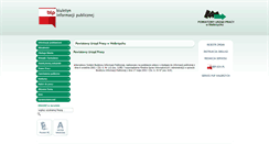 Desktop Screenshot of bip.urzadpracy.pl